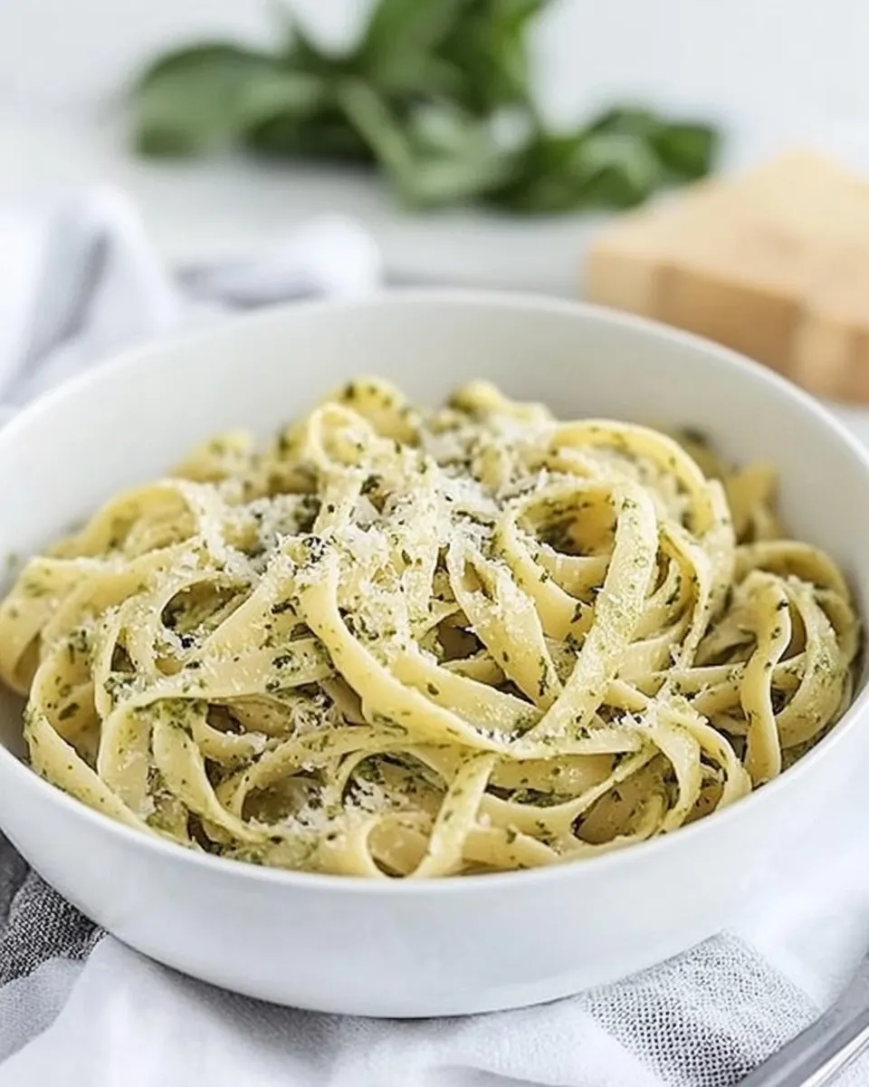 Easy Pesto Pasta