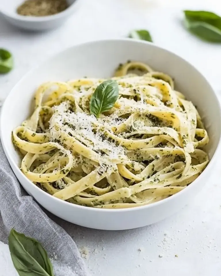 Easy Pesto Pasta
