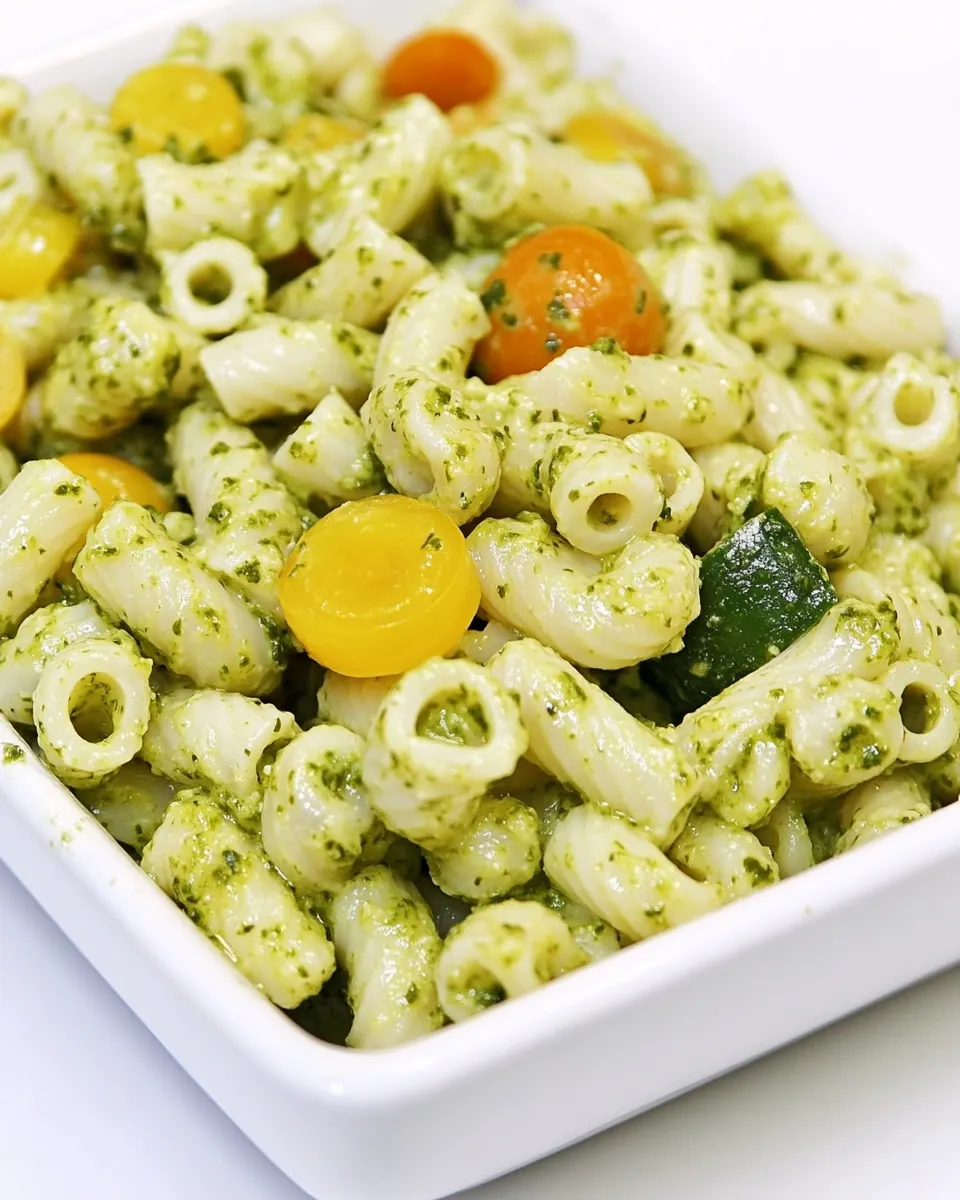 Easy Pesto Pasta Salad