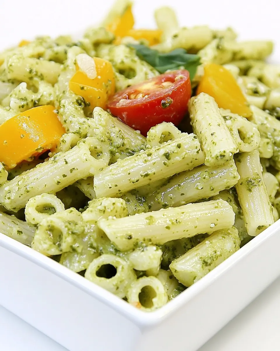 Easy Pesto Pasta Salad