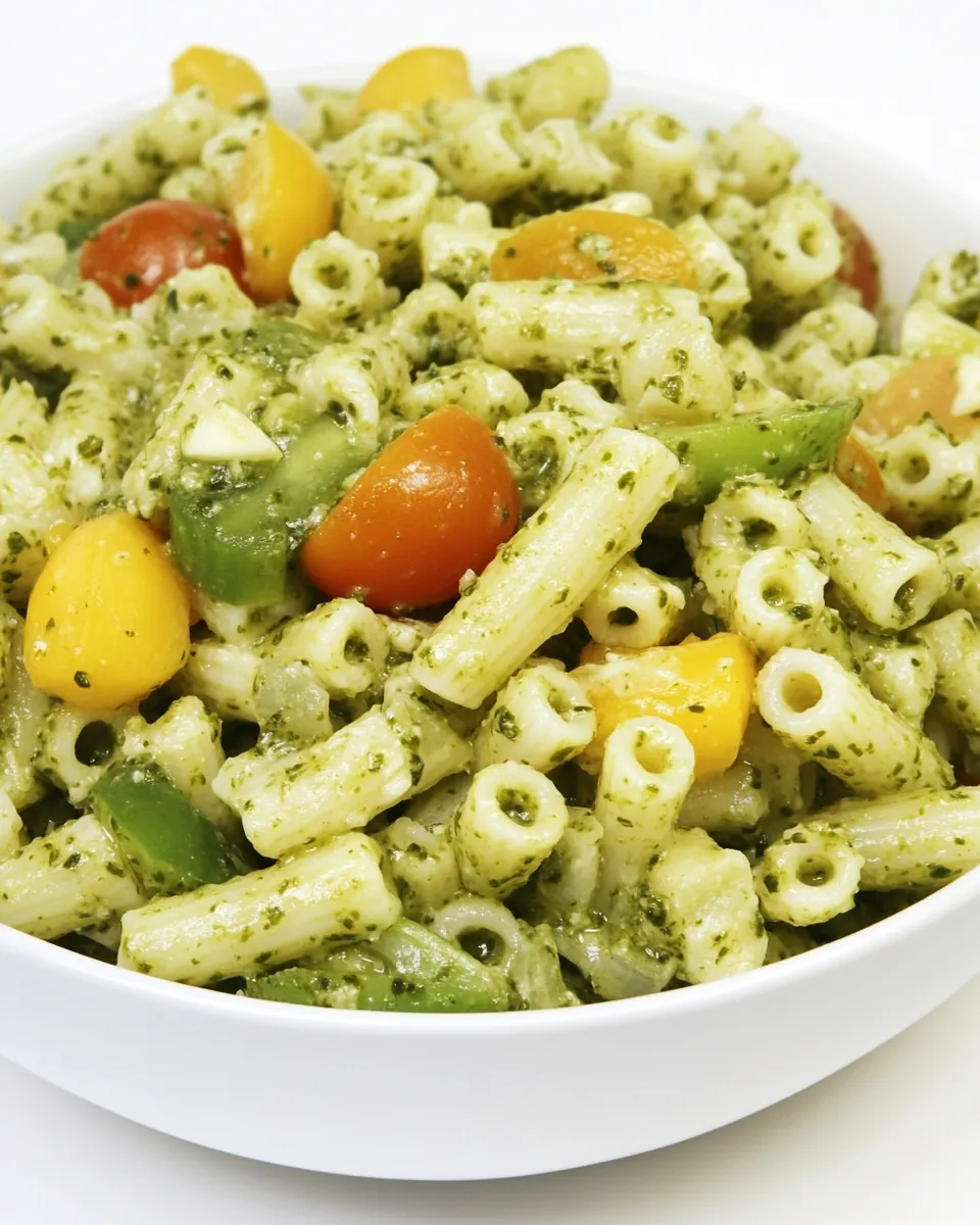 Easy Pesto Pasta Salad