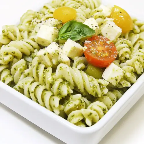 Easy Pesto Pasta Salad