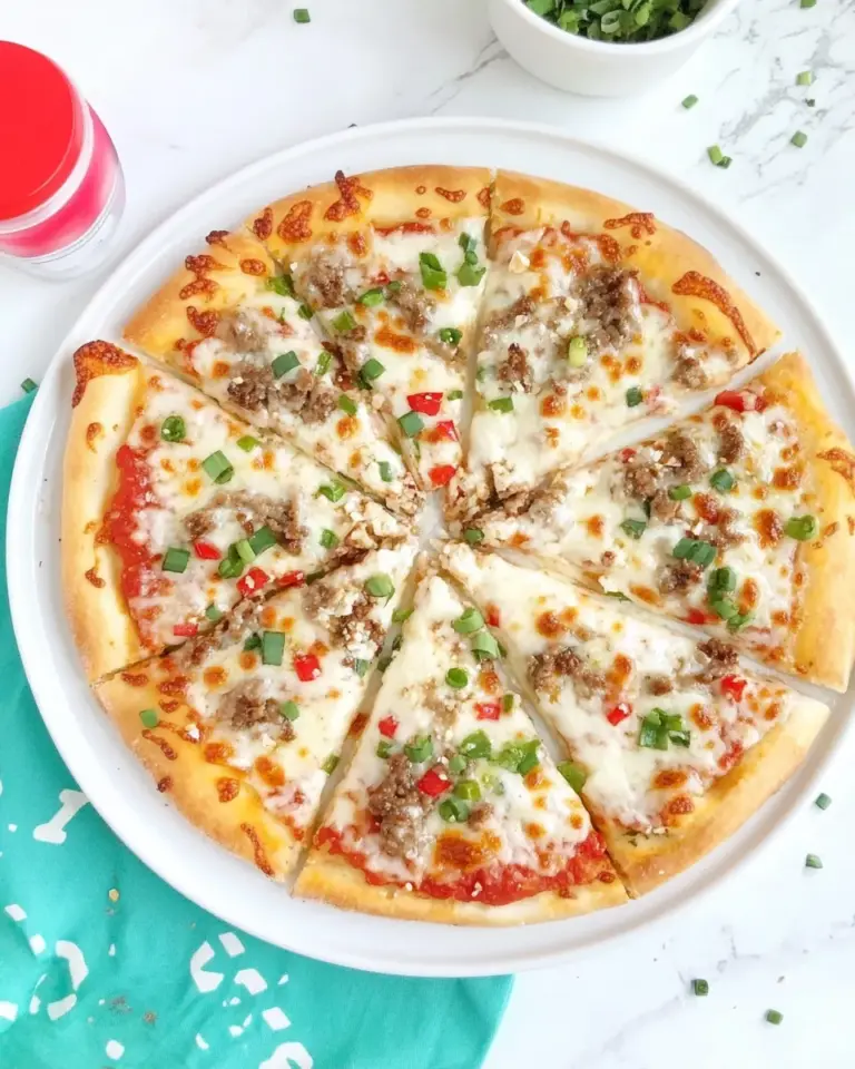 Easy Pizza Lunches