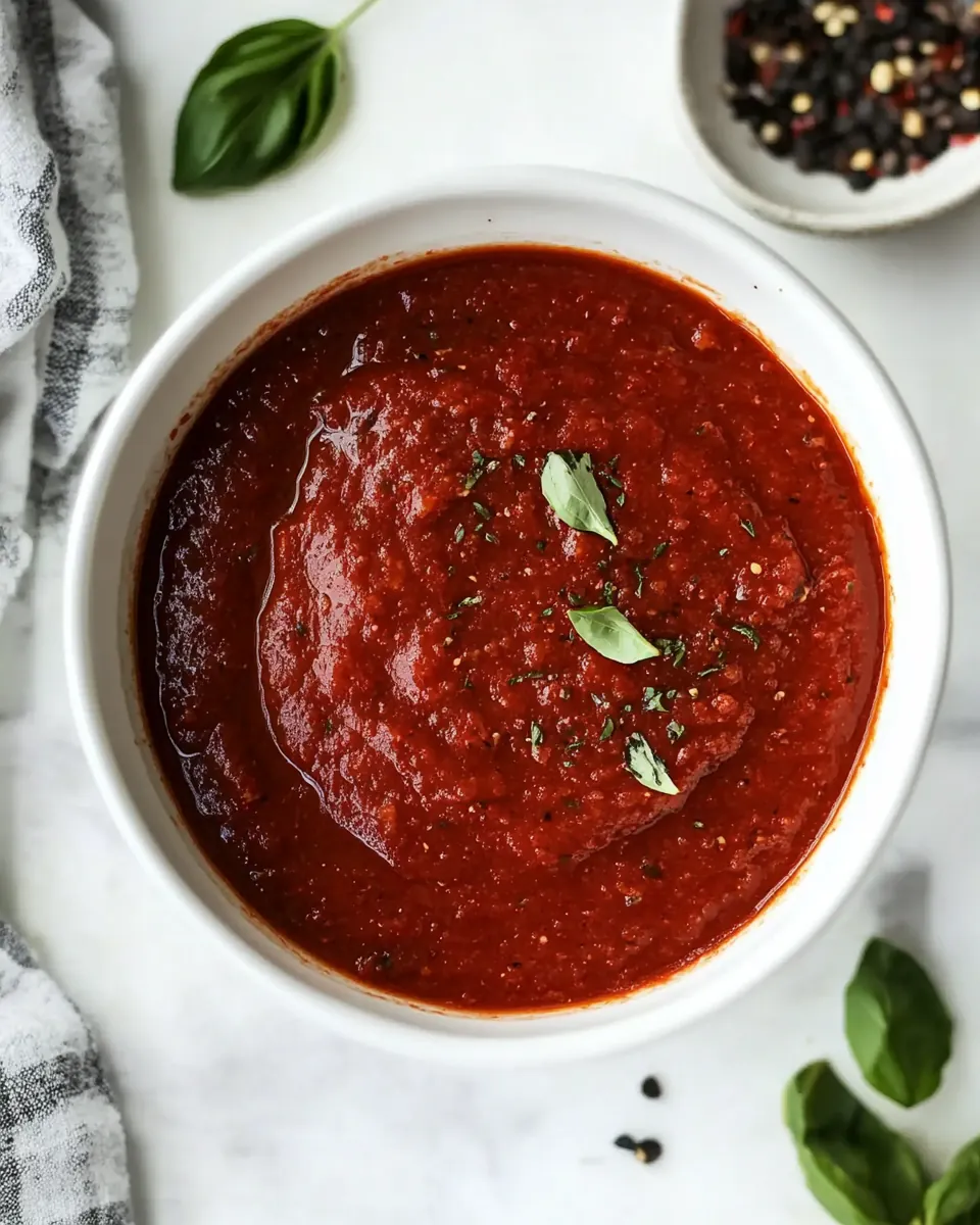 Easy Pizza Sauce