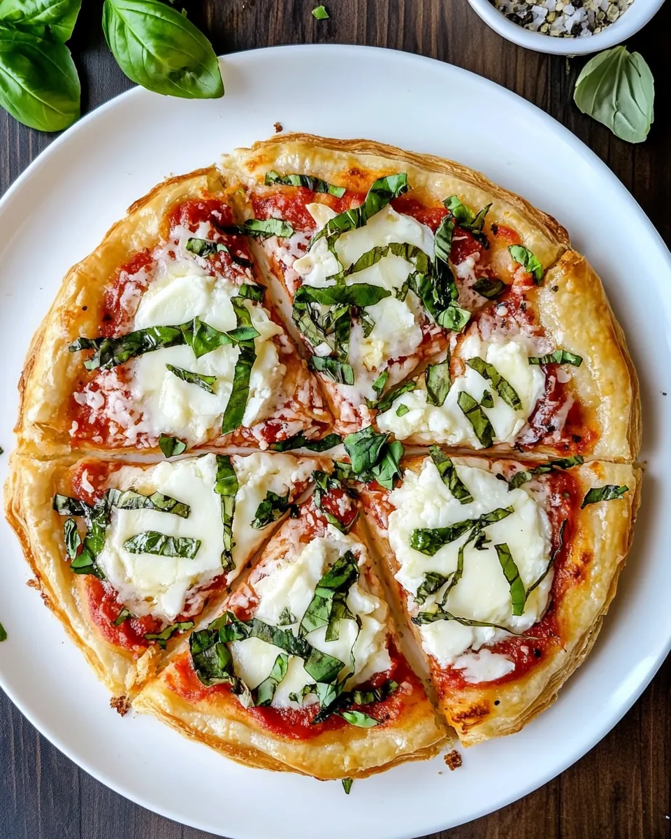 Easy Puff Pastry Pizza