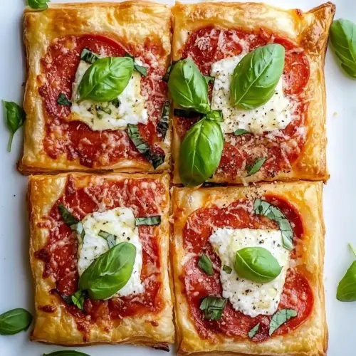 Easy Puff Pastry Pizza