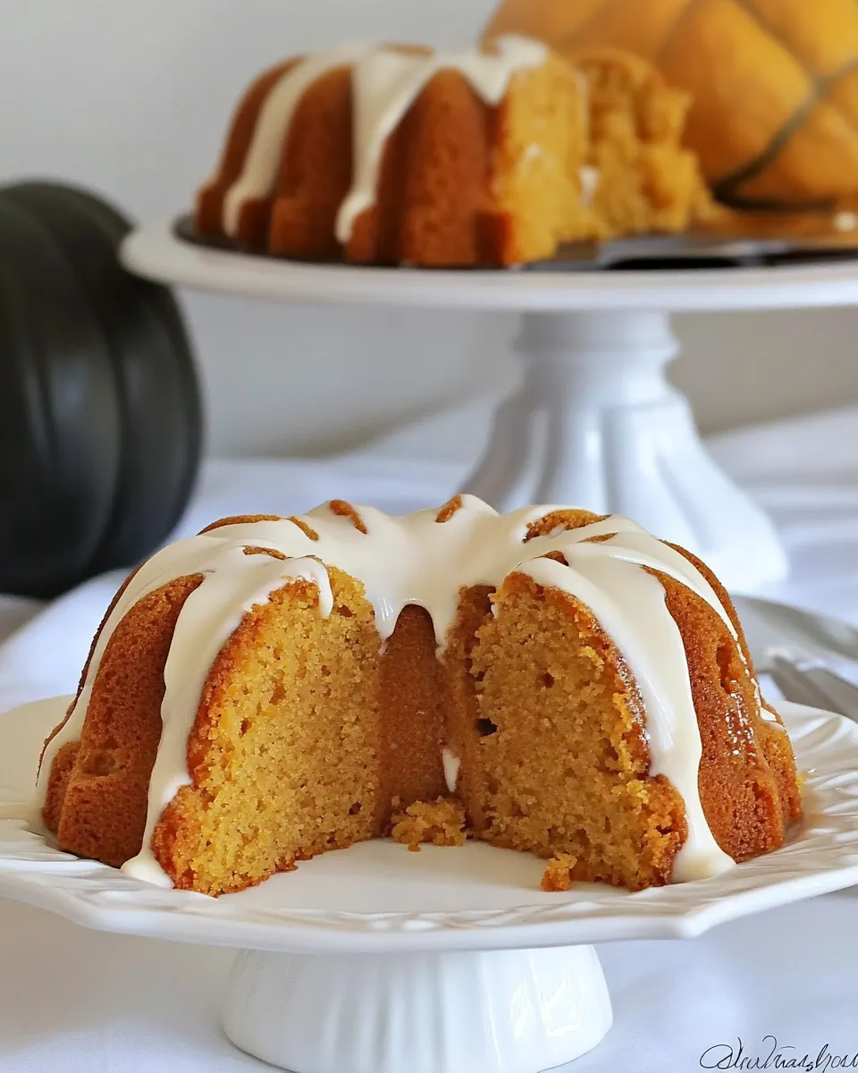 Easy Pumpkin Bundt Cake