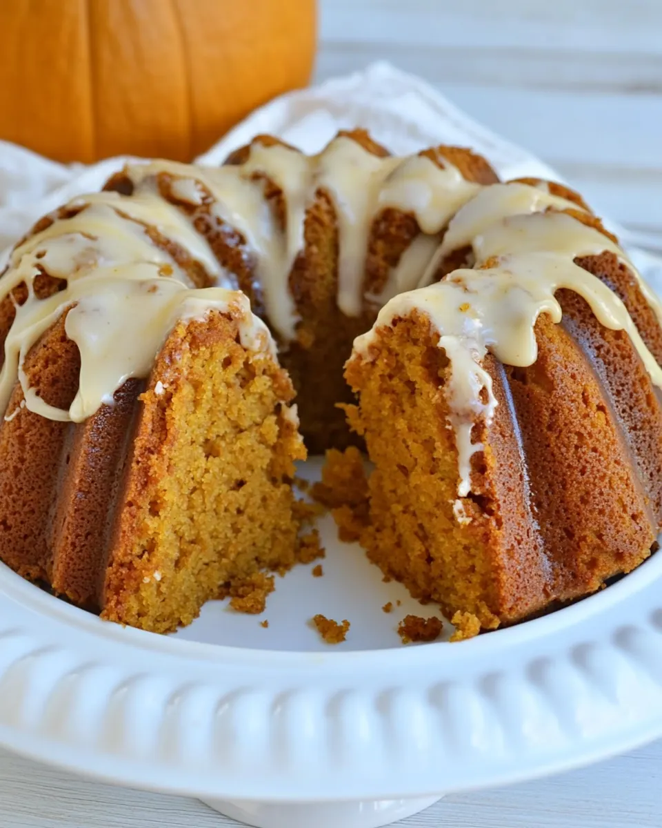 Easy Pumpkin Bundt Cake