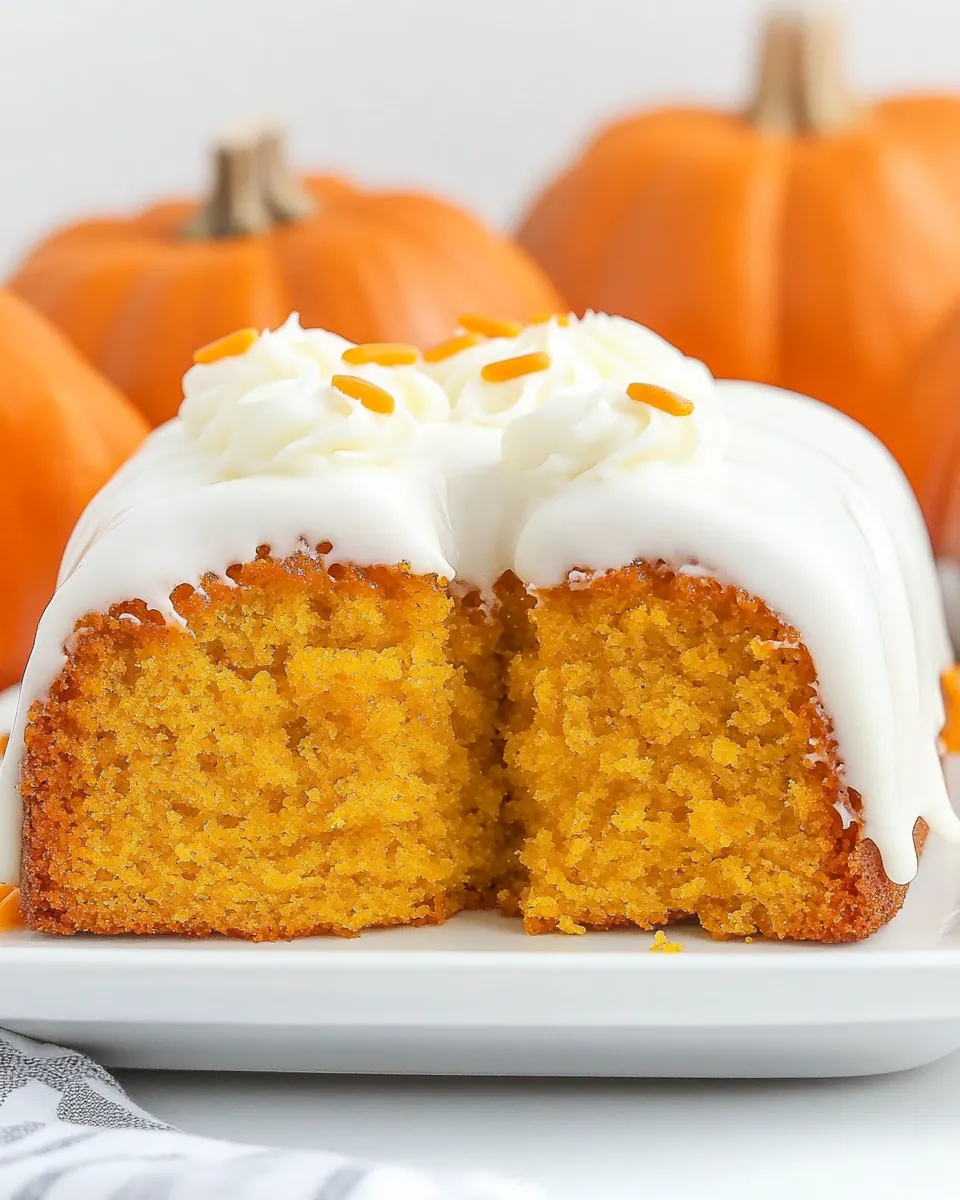 Easy Pumpkin Cake Recipe