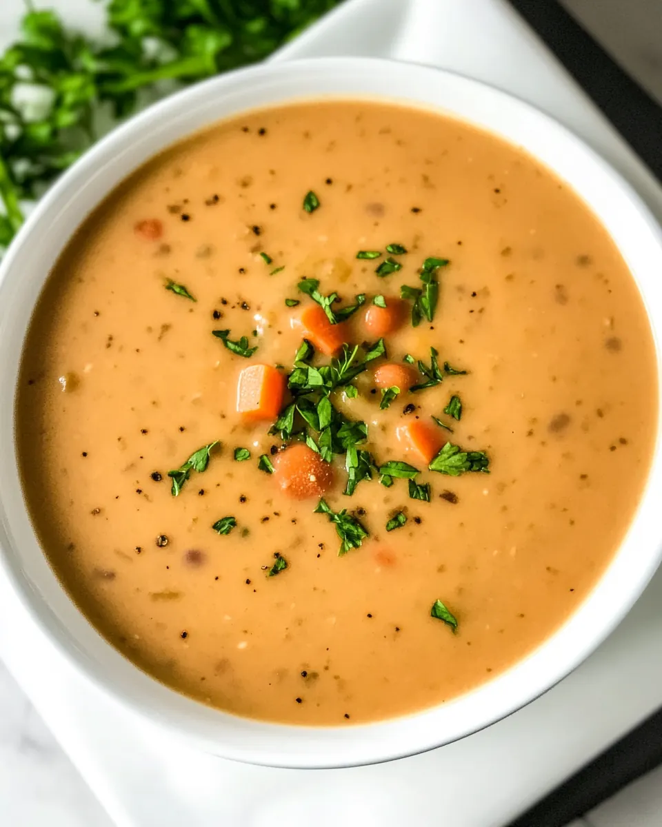 Easy Pureed Bean Soup