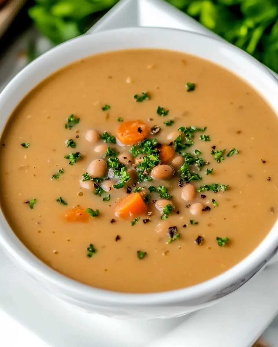 Easy Pureed Bean Soup