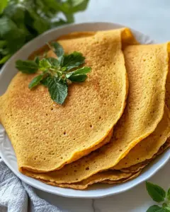 Easy Red Lentil Pancakes