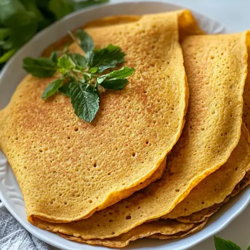 Easy Red Lentil Pancakes