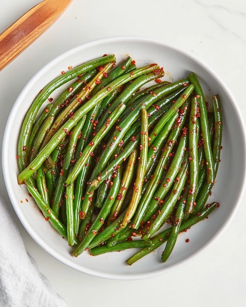 Easy Sesame Green Beans