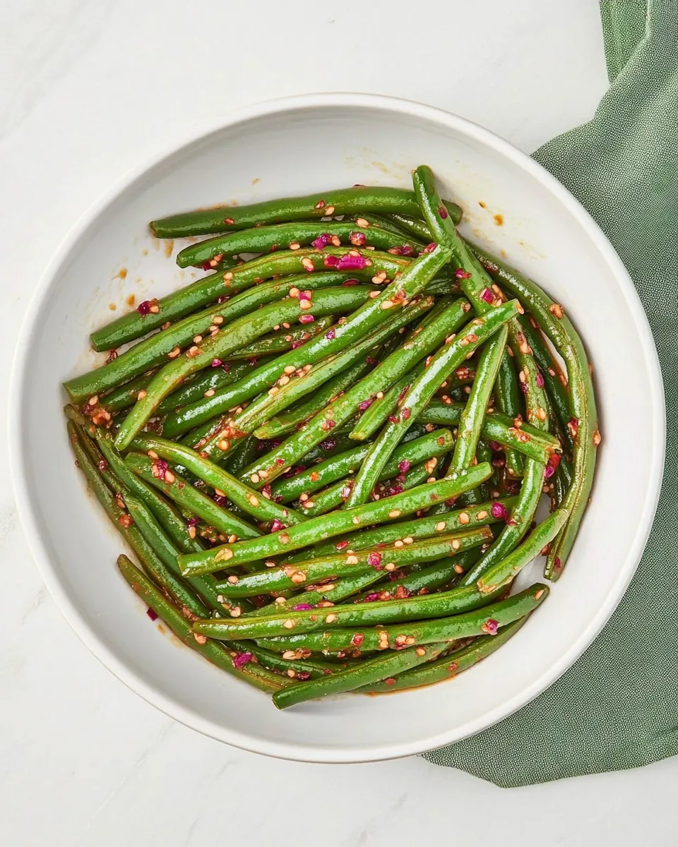 Easy Sesame Green Beans