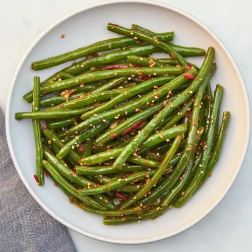 Easy Sesame Green Beans