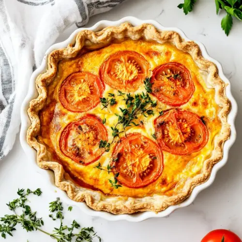 Easy Southern Tomato Pie