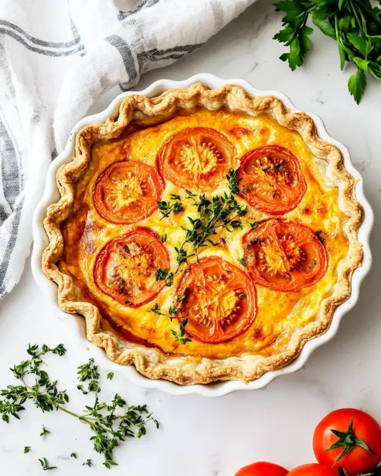 Easy Southern Tomato Pie