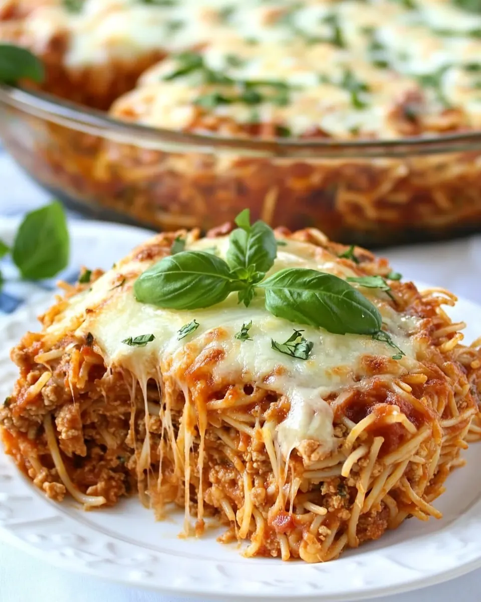 Easy Spaghetti Pie