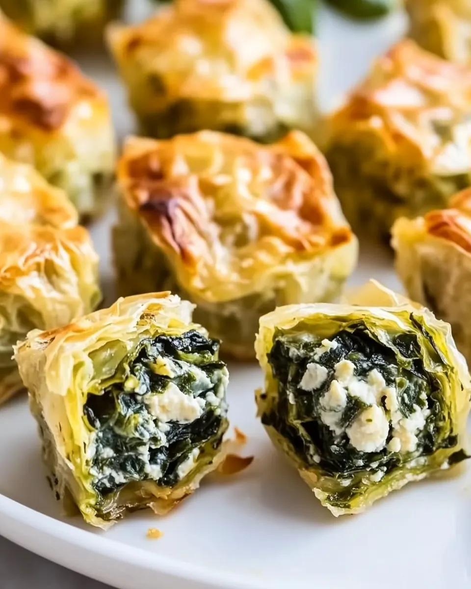 Easy Spanakopita Bites