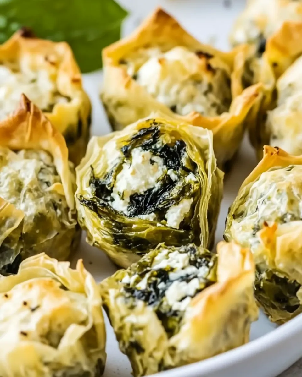 Easy Spanakopita Bites