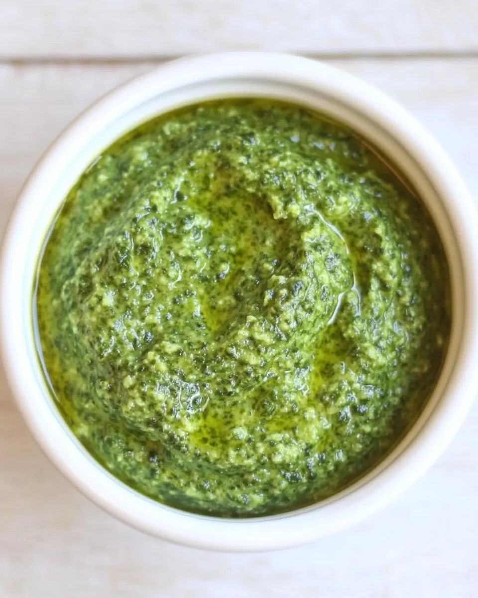 Easy Spinach Pesto