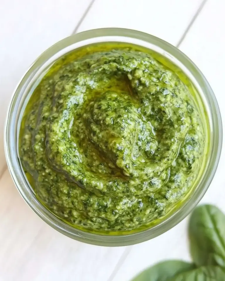 Easy Spinach Pesto