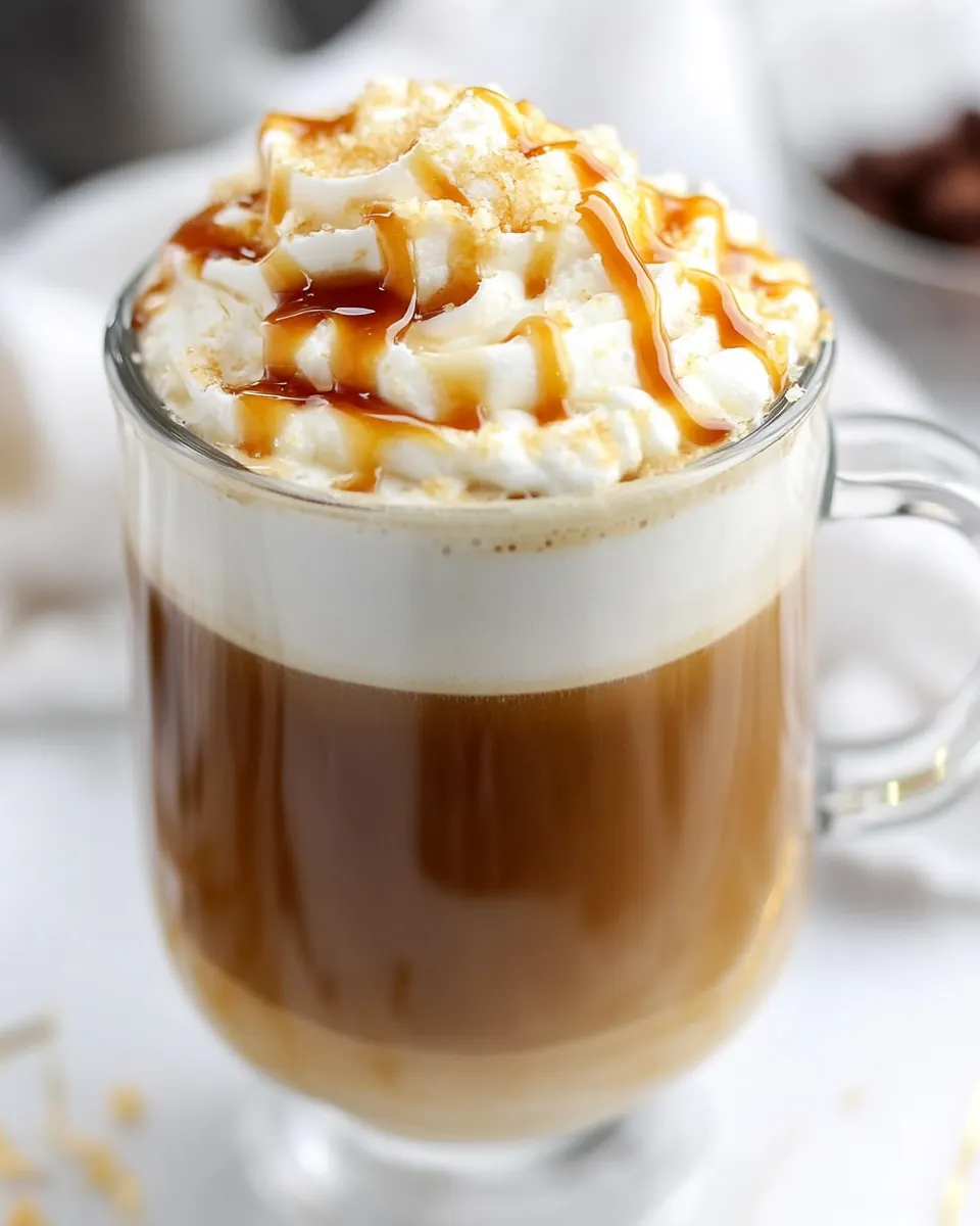 Easy Starbucks Salted Caramel Latte