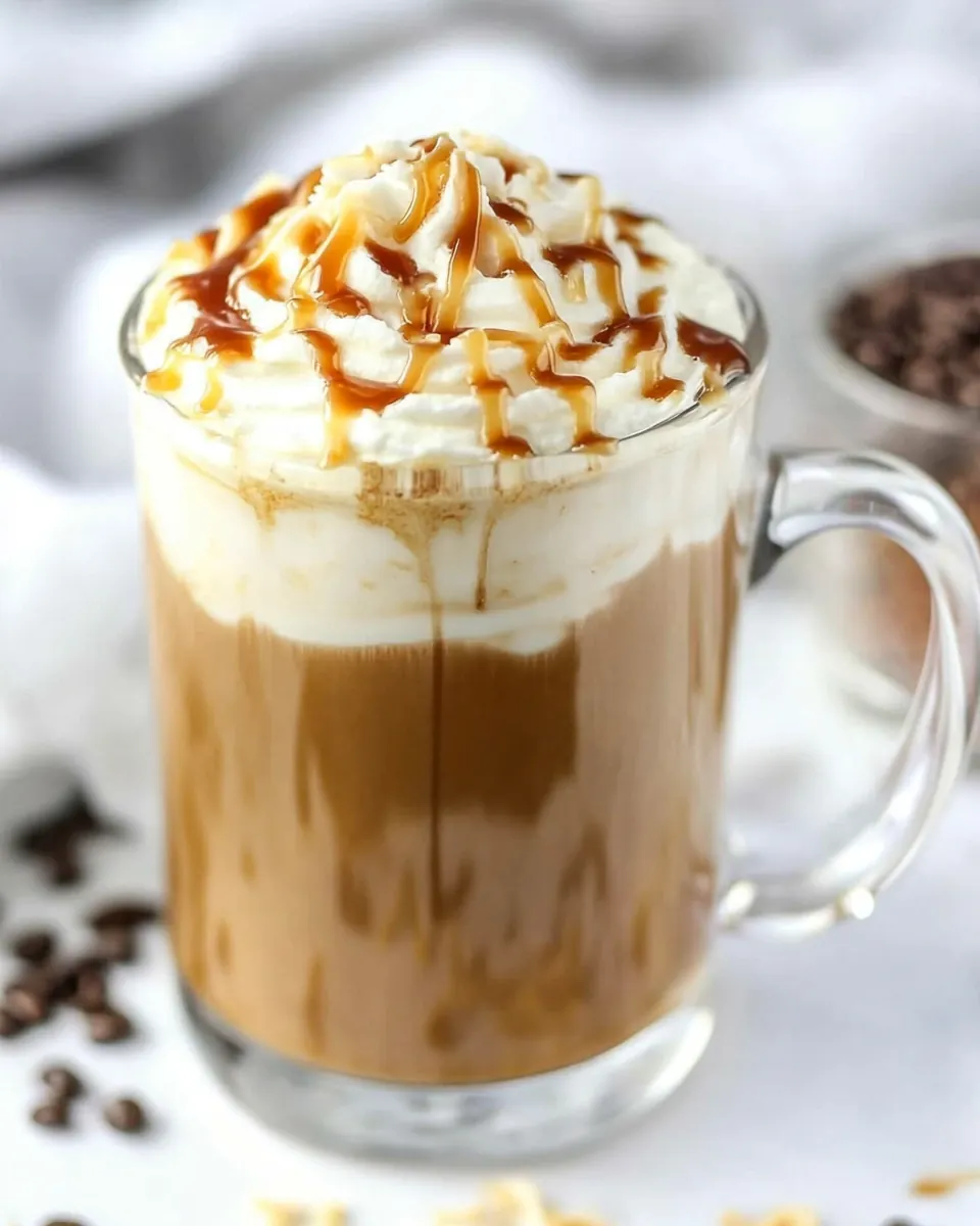 Easy Starbucks Salted Caramel Latte