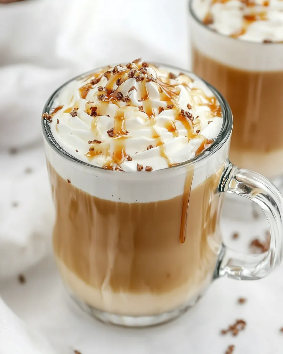 Easy Starbucks Salted Caramel Latte