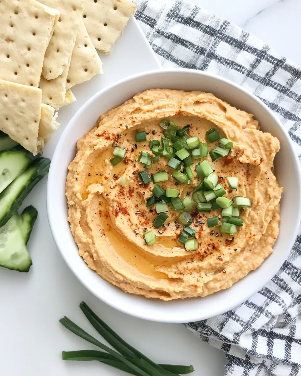 Easy Sweet Potato Hummus