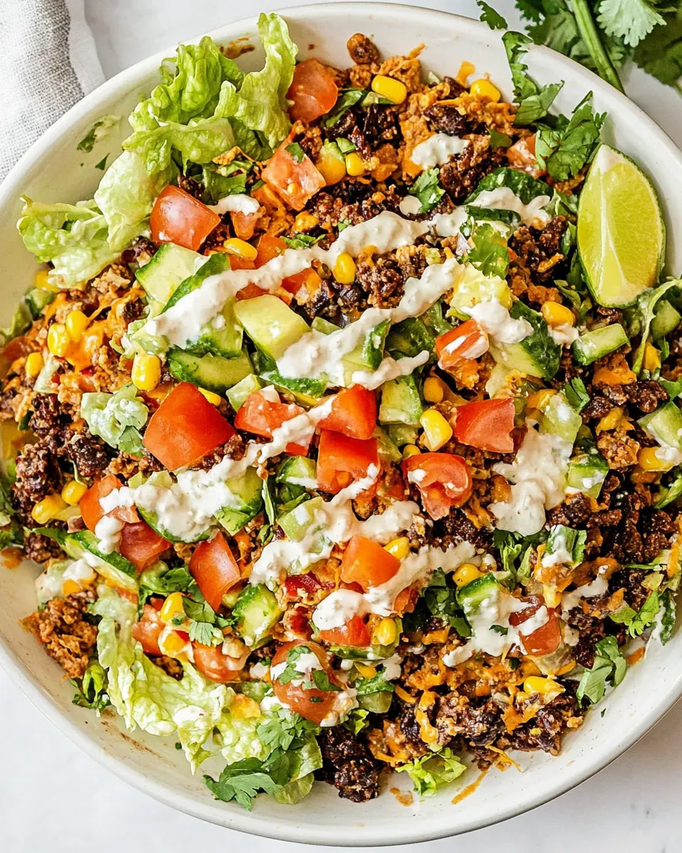 Easy Taco Salad