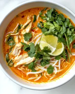 Easy Thai Chicken Curry Soup