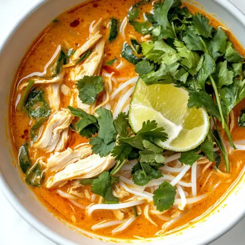 Easy Thai Chicken Curry Soup