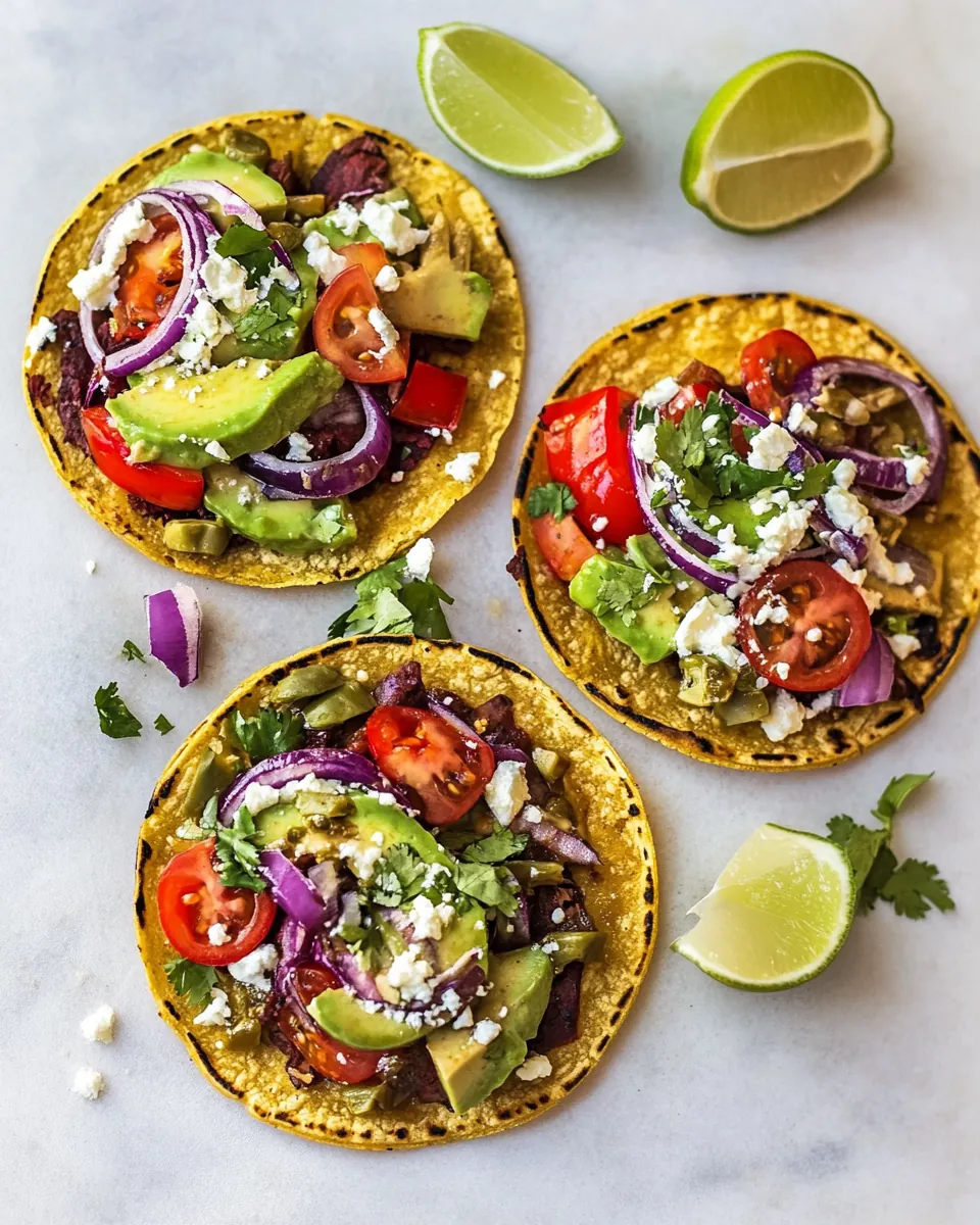 Easy Tostadas