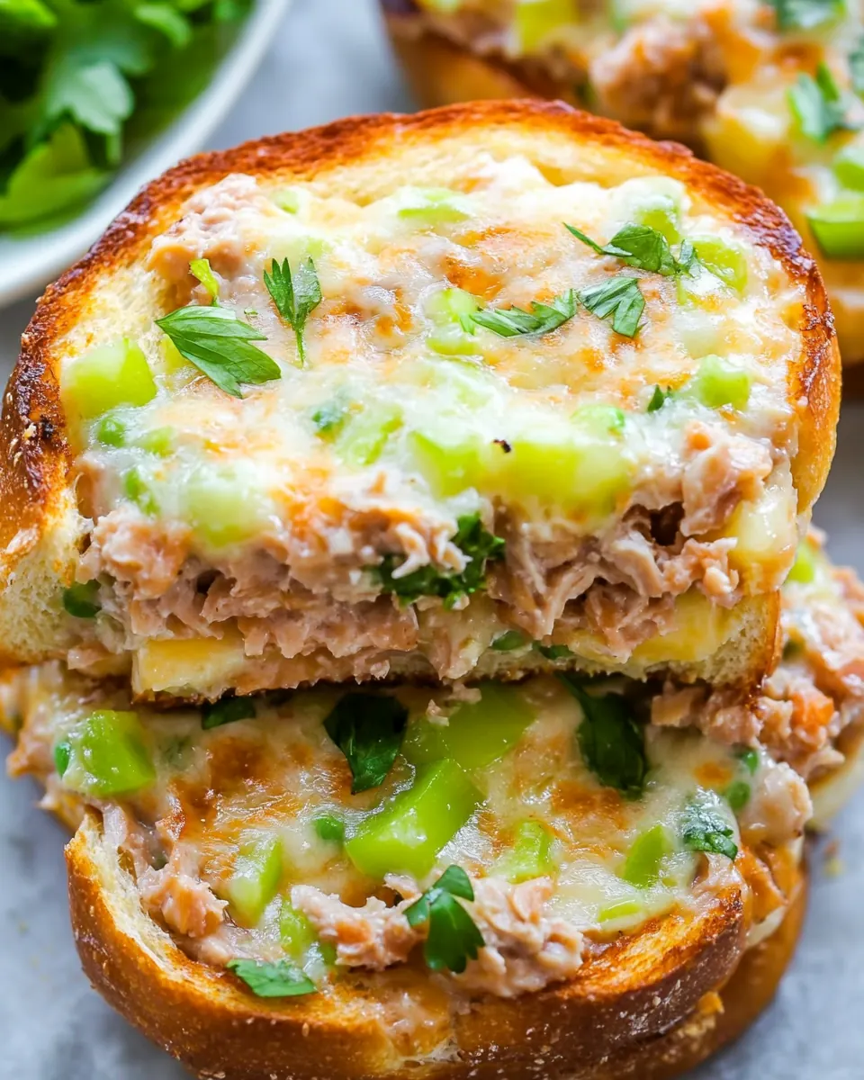 Easy Tuna Melt Sandwich