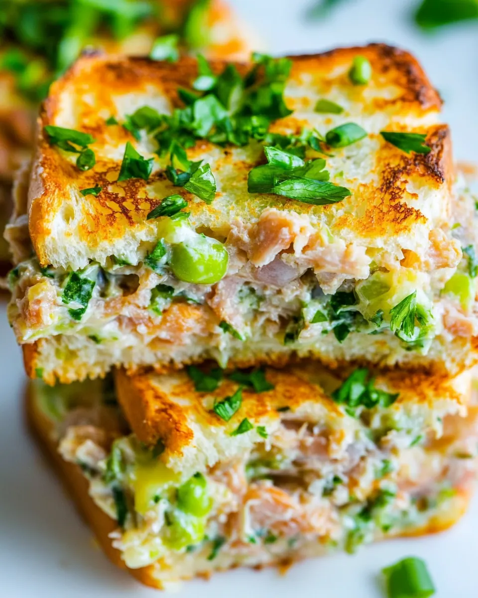 Easy Tuna Melt Sandwich