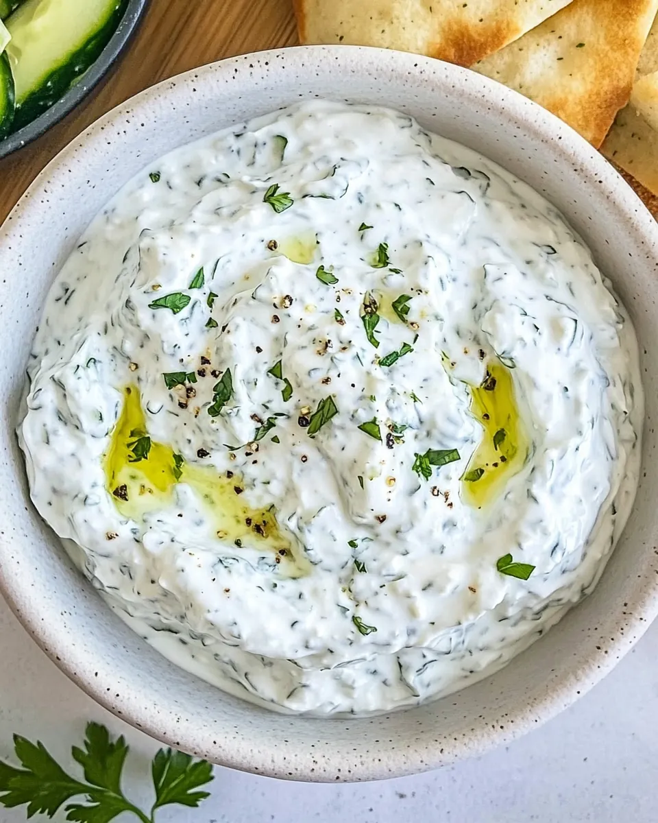 Easy Tzatziki Sauce Recipe