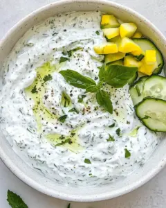 Easy Tzatziki Sauce Recipe