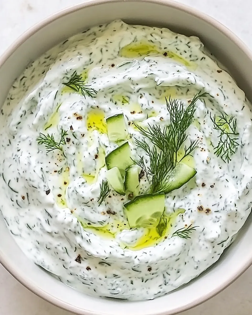 Easy Tzatziki Sauce Recipe