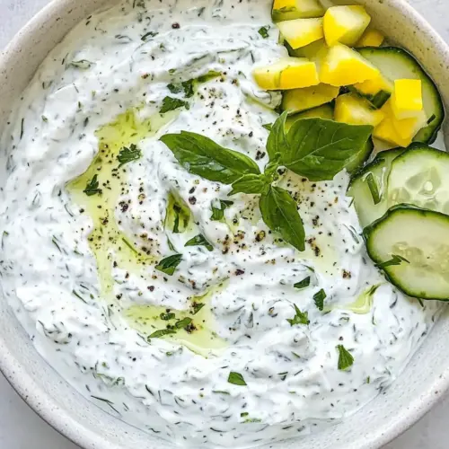 Easy Tzatziki Sauce Recipe