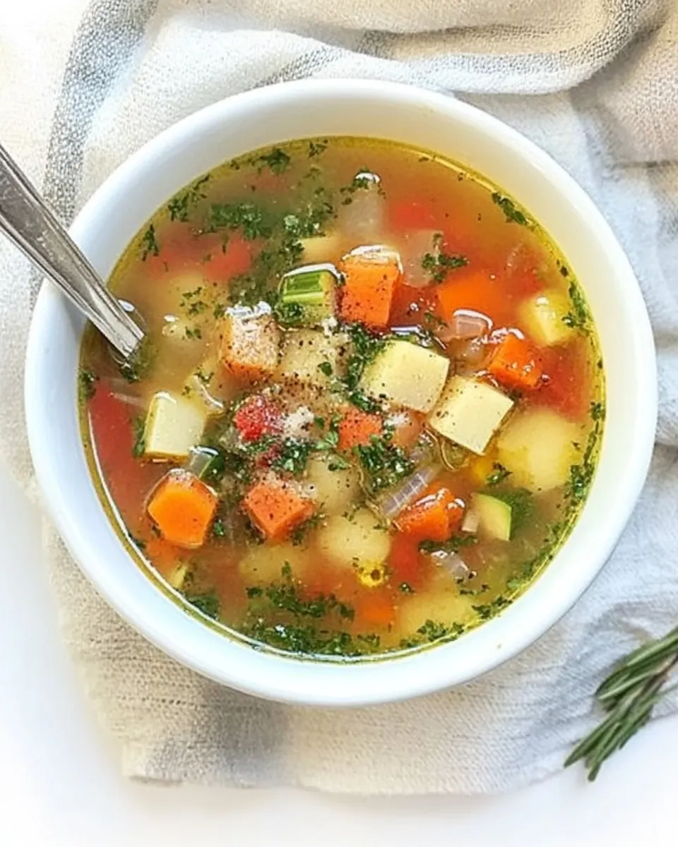 Easy Vegetable Soup