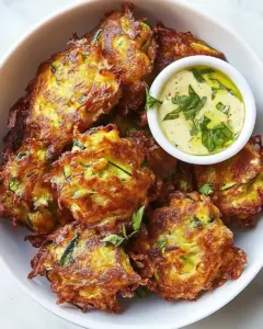 Easy Zucchini Fritters
