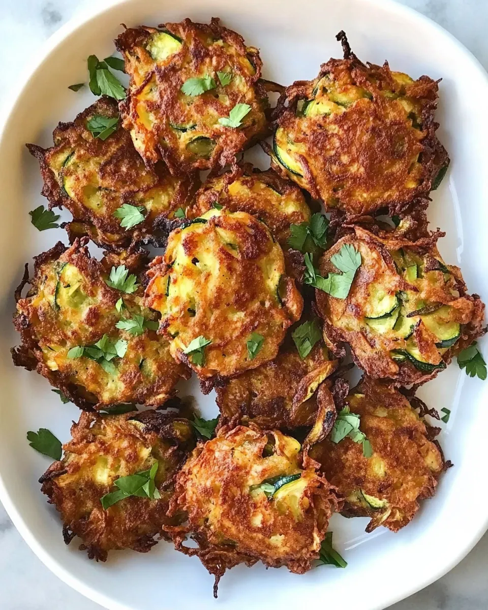 Easy Zucchini Fritters