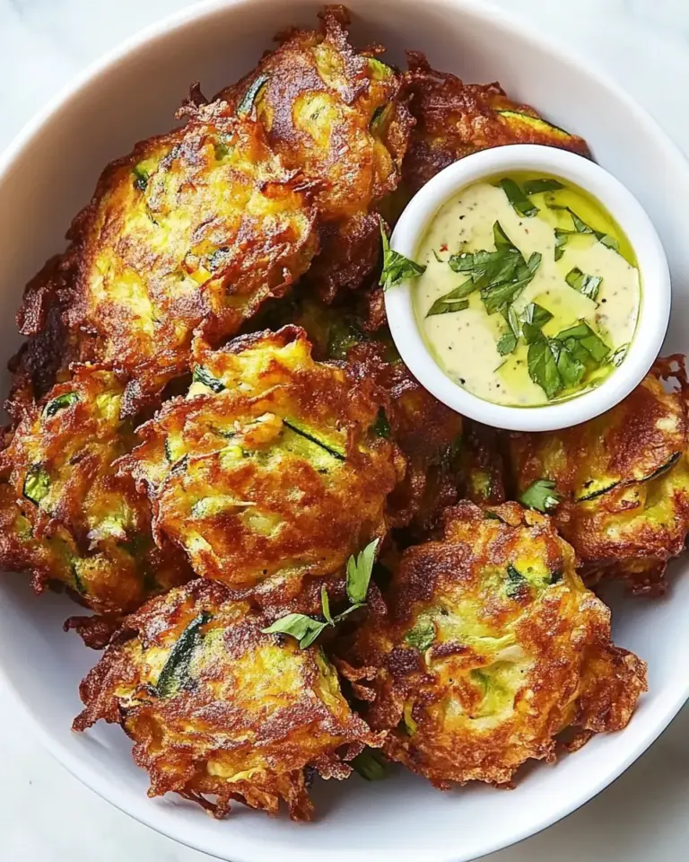 Easy Zucchini Fritters