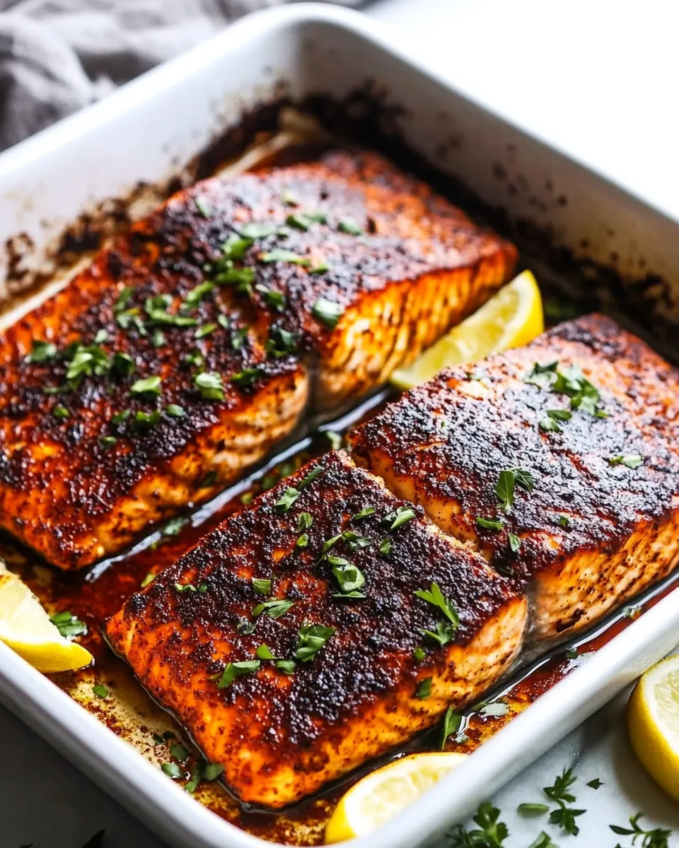 Easy and Amazing Blackened Salmon