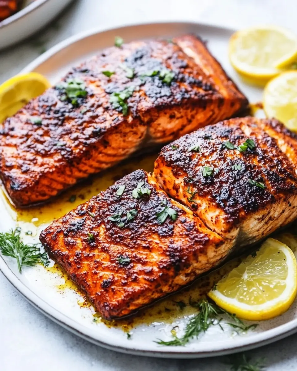 Easy and Amazing Blackened Salmon