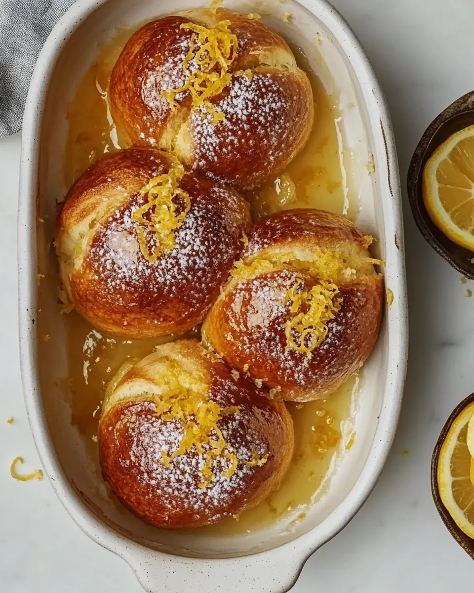 Edd Kimber’s Stuffed Lemon Brioche Buns