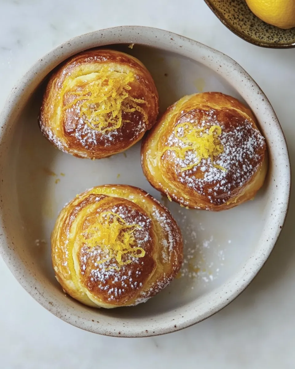 Edd Kimber’s Stuffed Lemon Brioche Buns