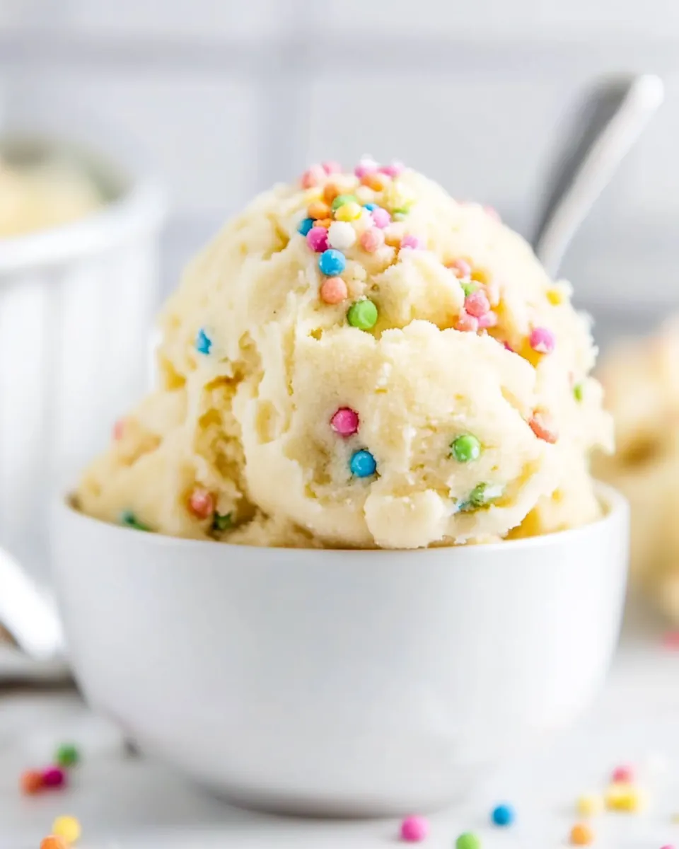Edible Sugar Cookie Dough